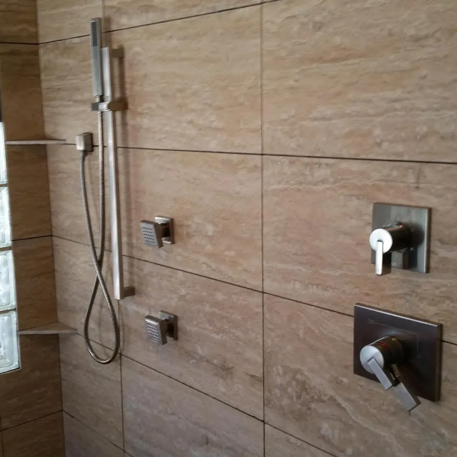 Shower fixture installation for Water Heater Replacement in Porterville
